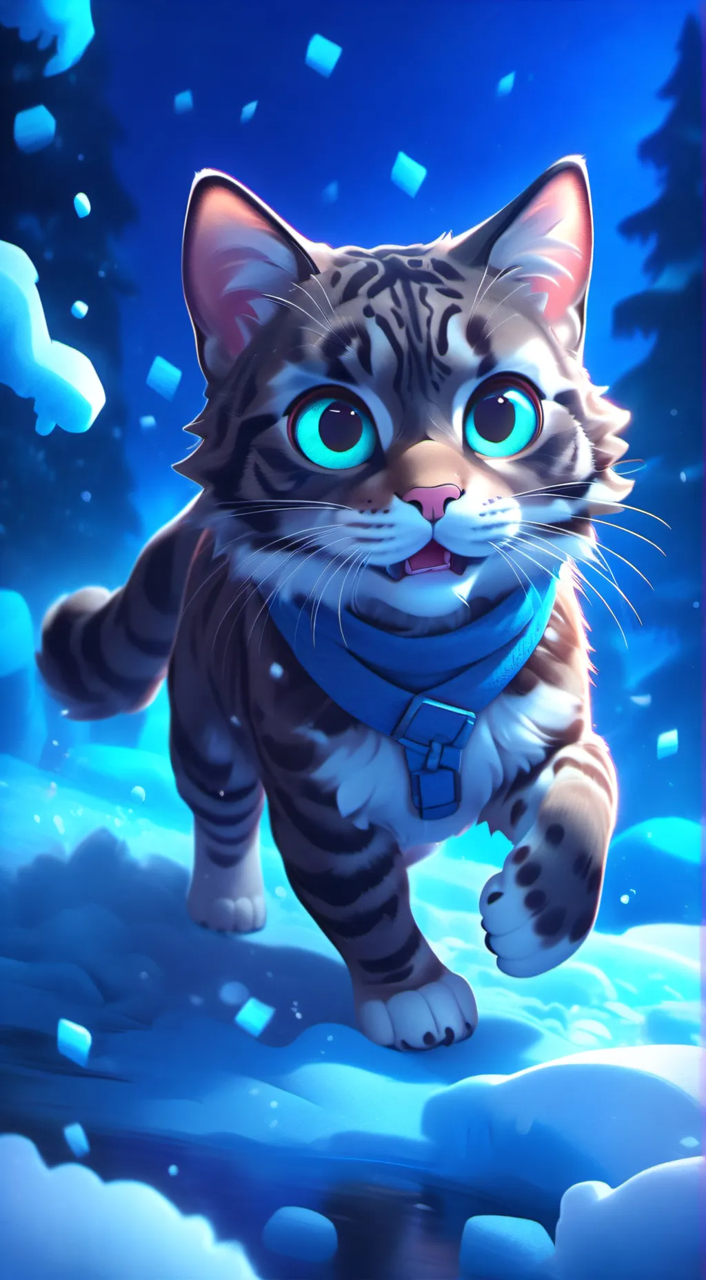 ai character: HawkFrost  background