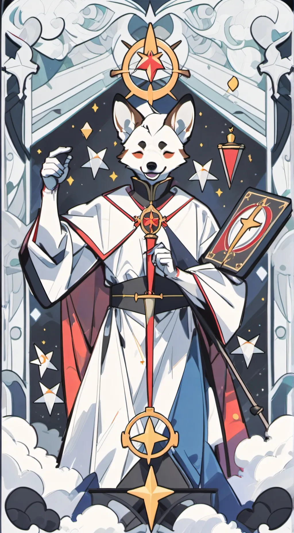 ai character: Dogman!! background