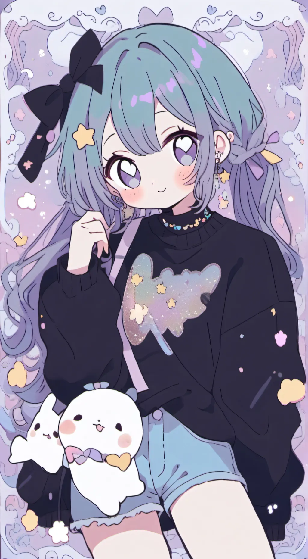 ai character: Ayla  background