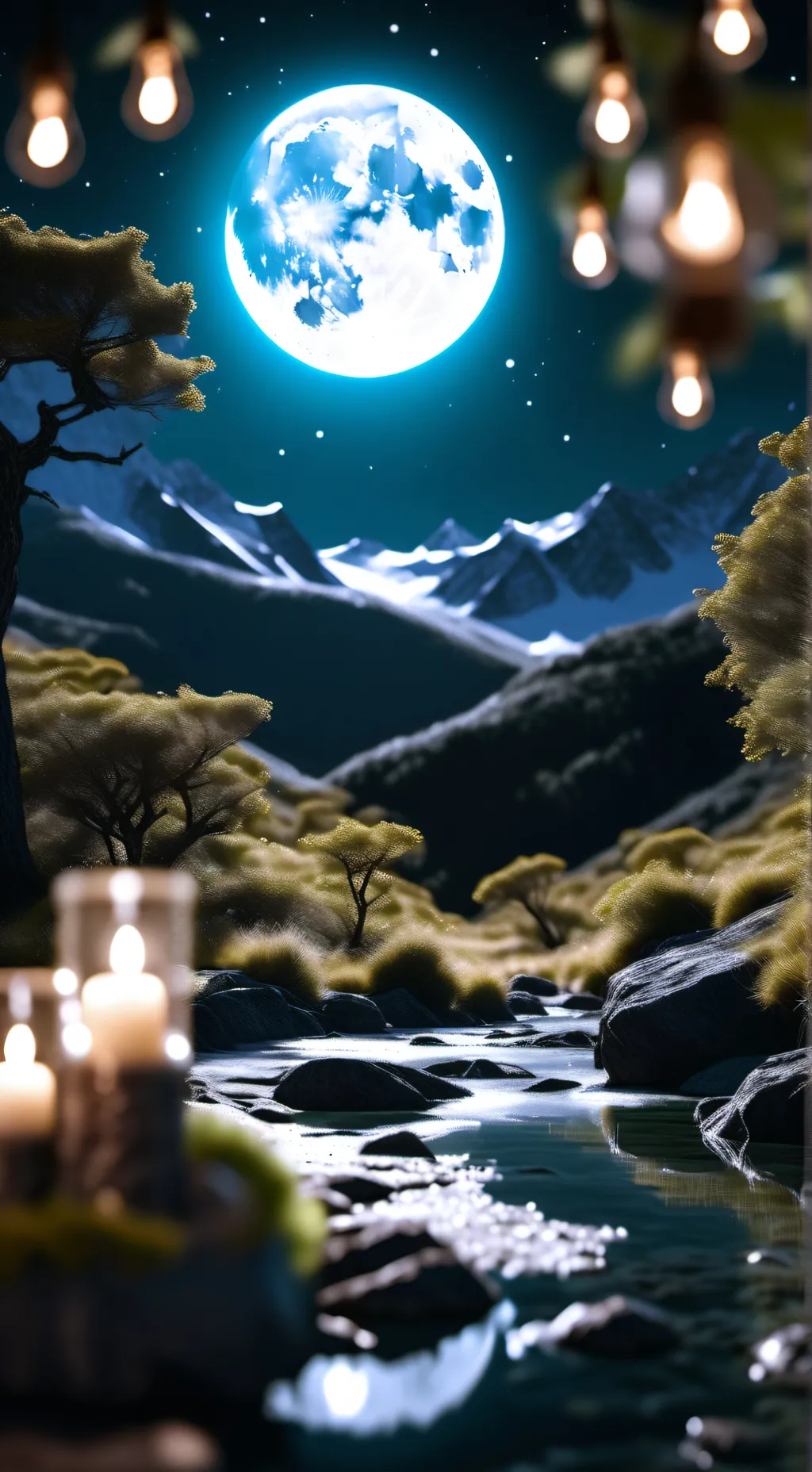 ai character: ? background