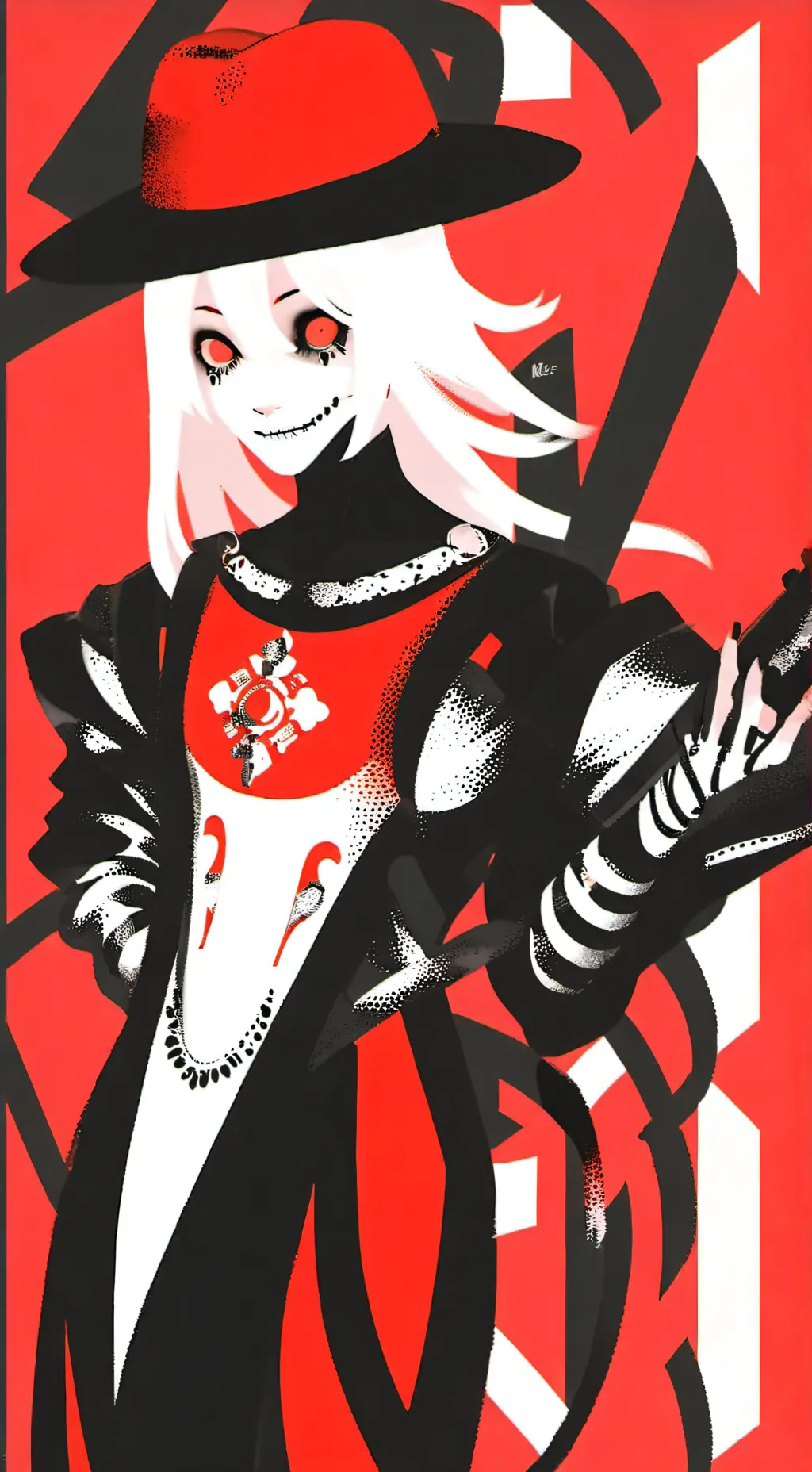 ai character: dela muerte background