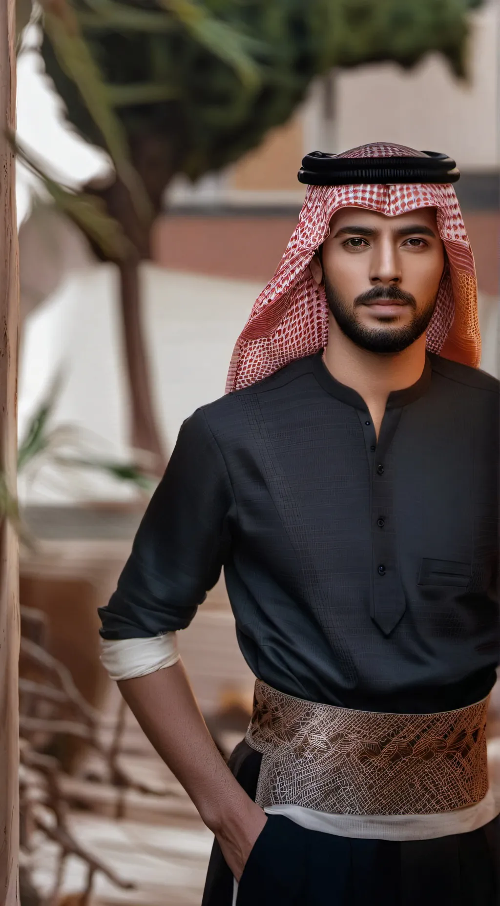 ai character: adel background