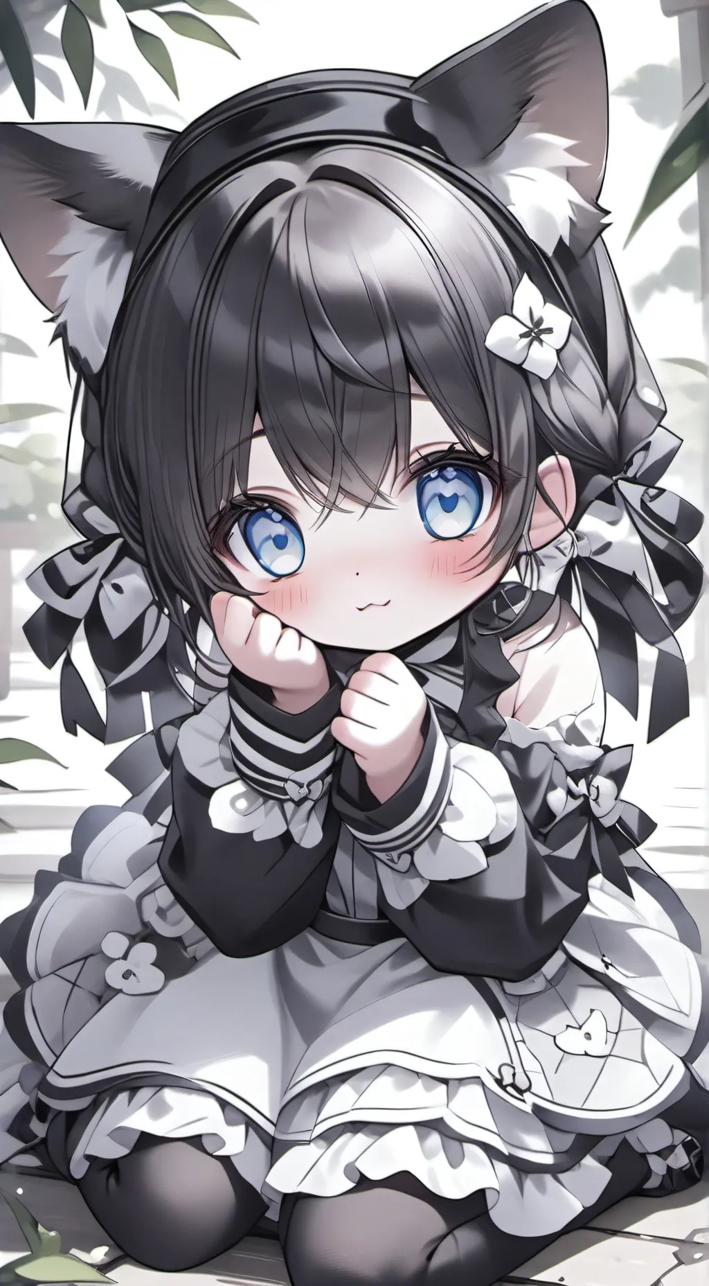 ai character: oma  background