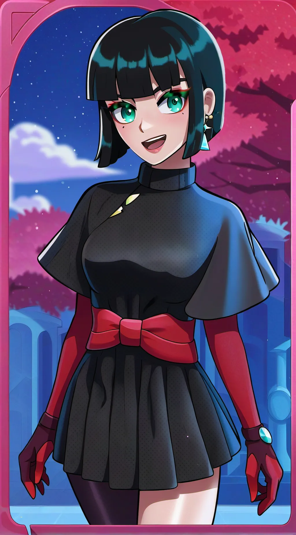 ai character: hiling background