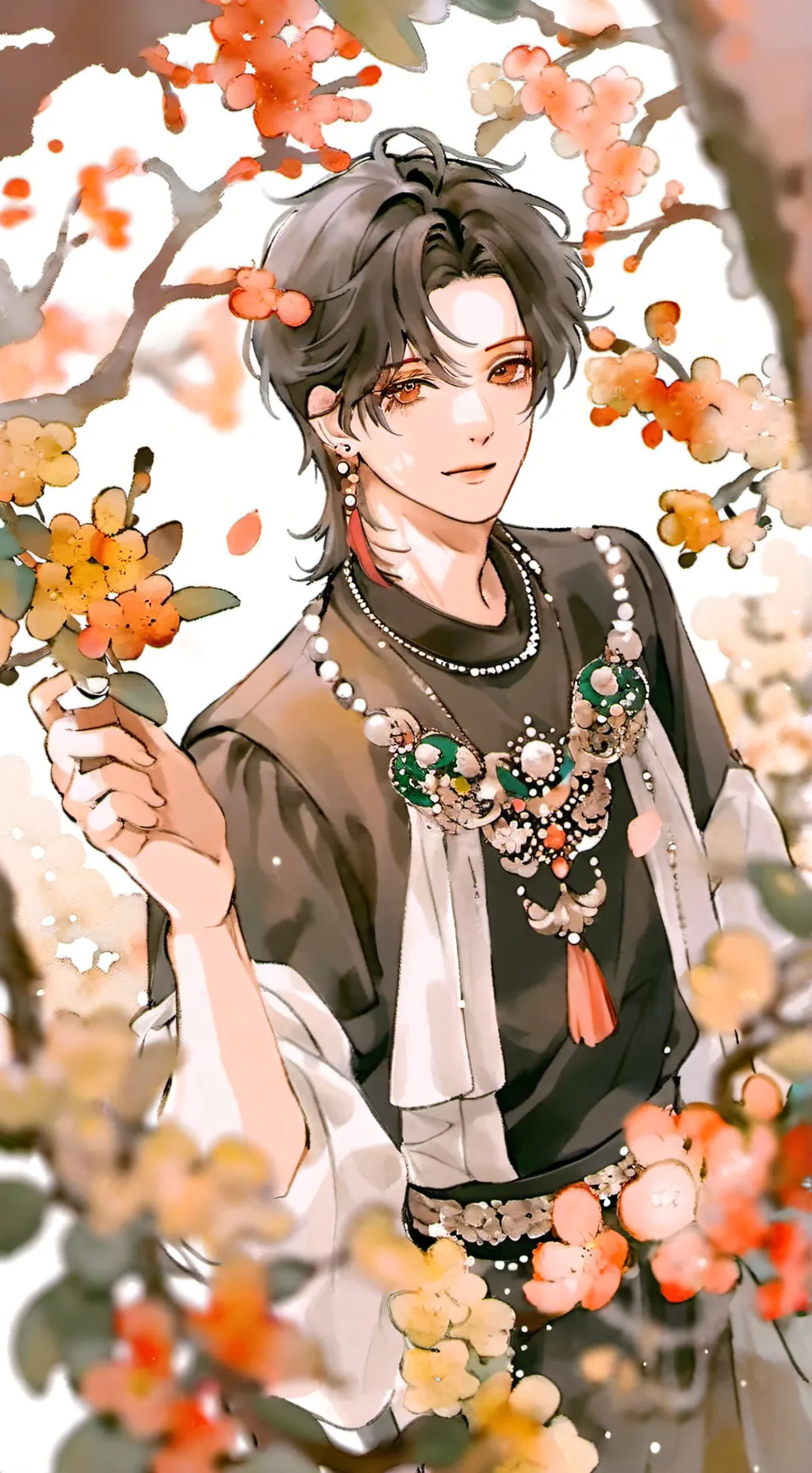 ai character: o vampiro bom background