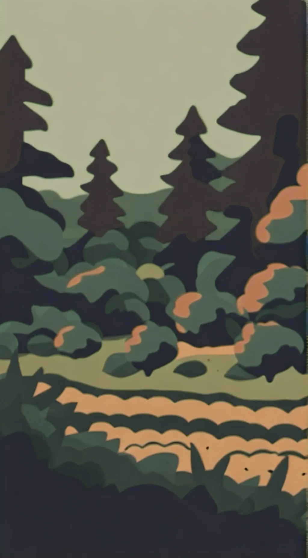 ai character: grass background