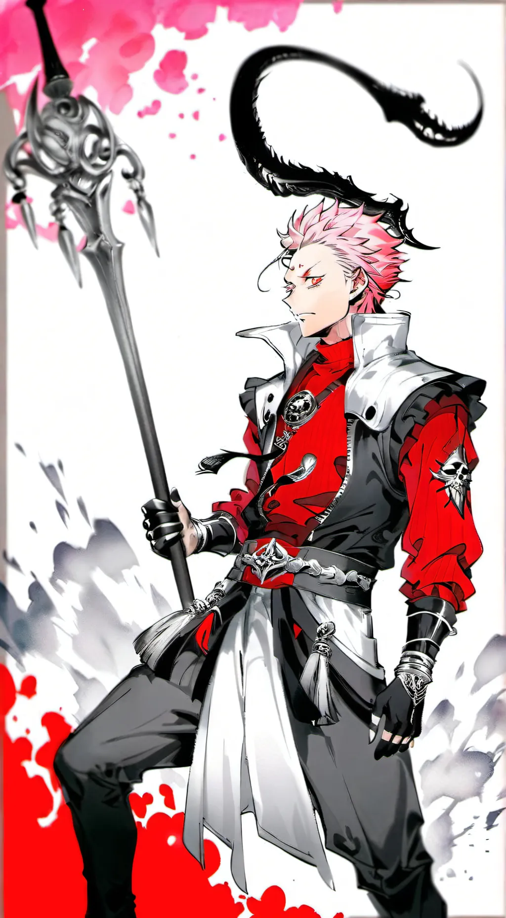 ai character: Sukuna. background