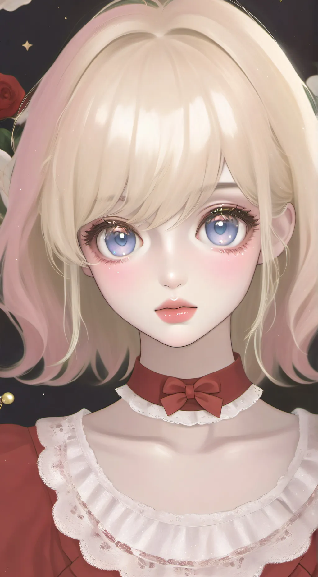 ai character: tu hija macarrona background