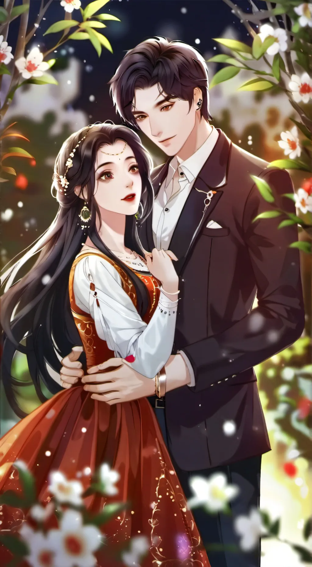 ai character: Tus padres background