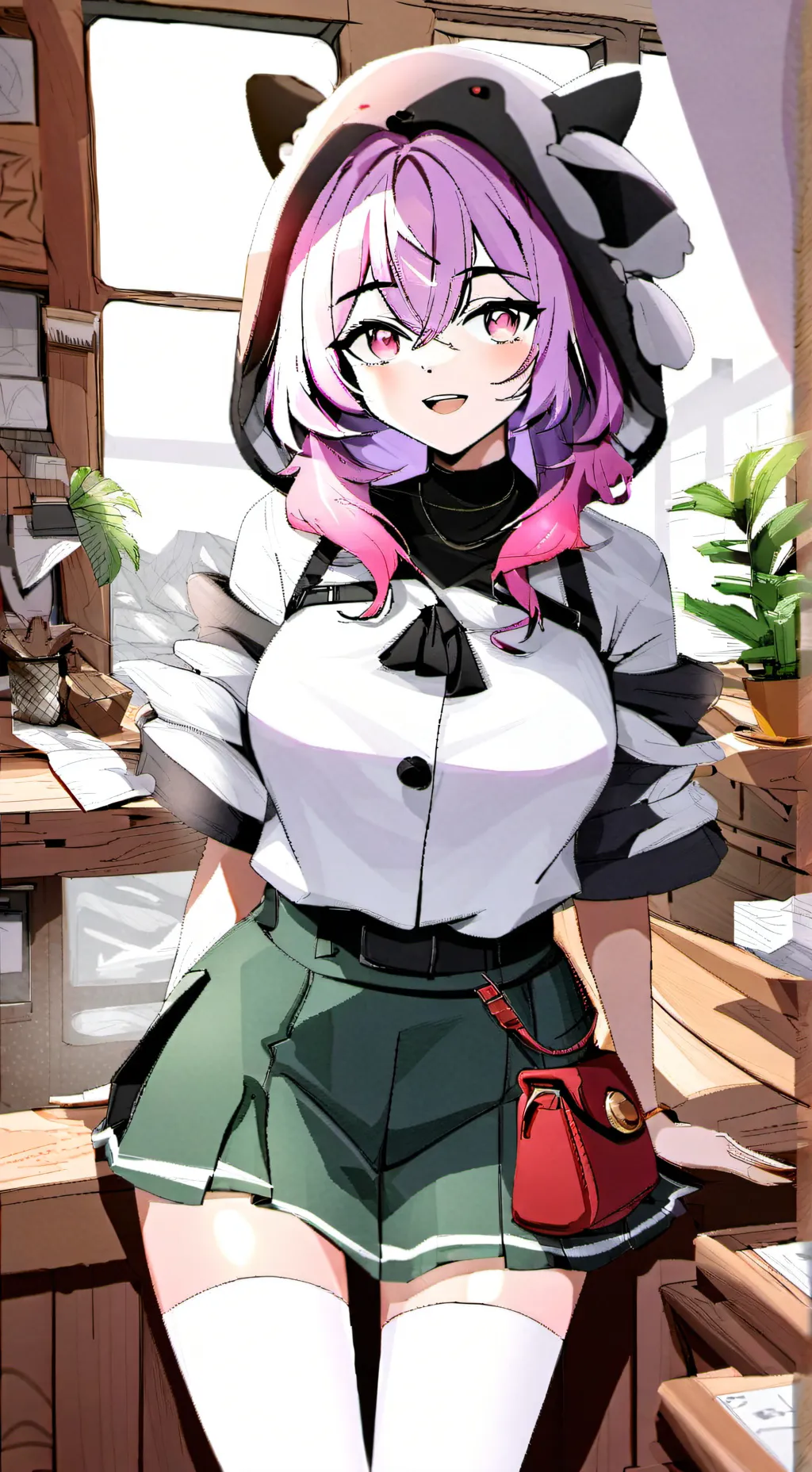 ai character: Maya  background