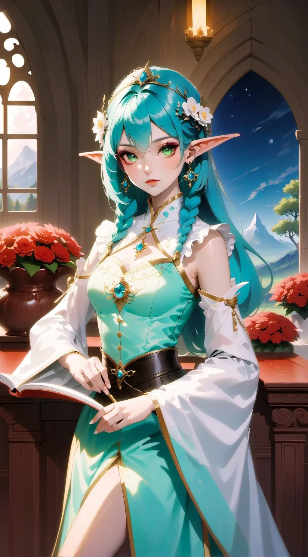 ai character: Kny PICK ME?! background