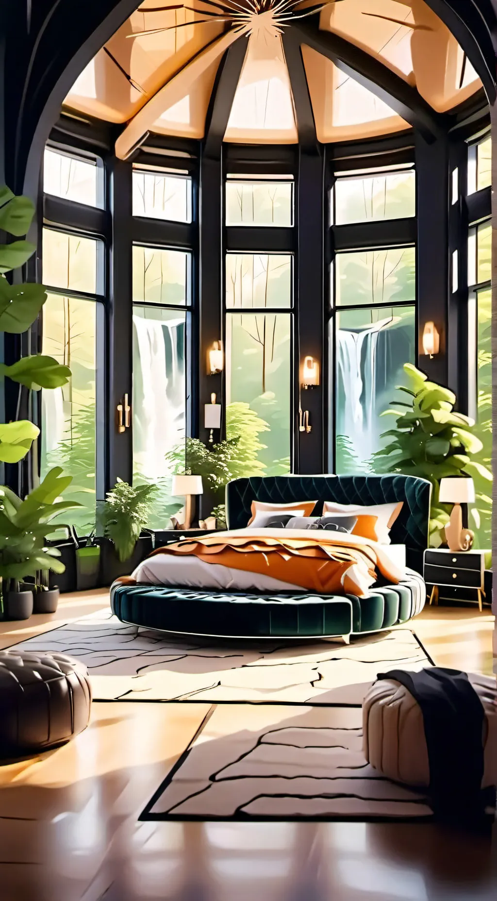 ai character: sanctuary  background