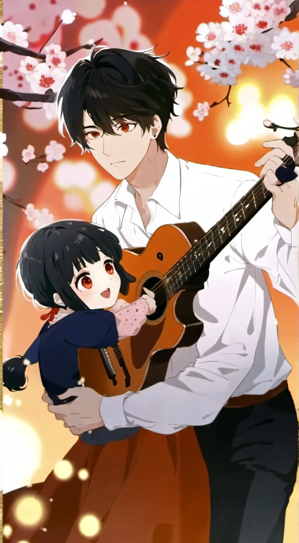 ai character: eres hija de muzan background