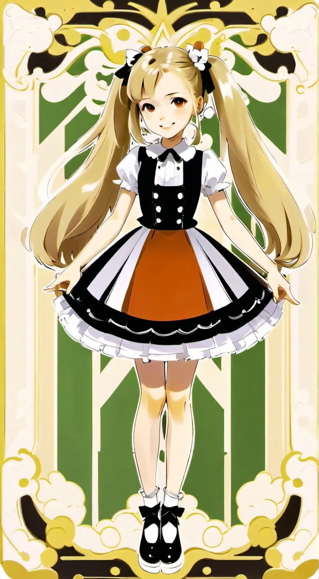 ai character: meg Florence? background