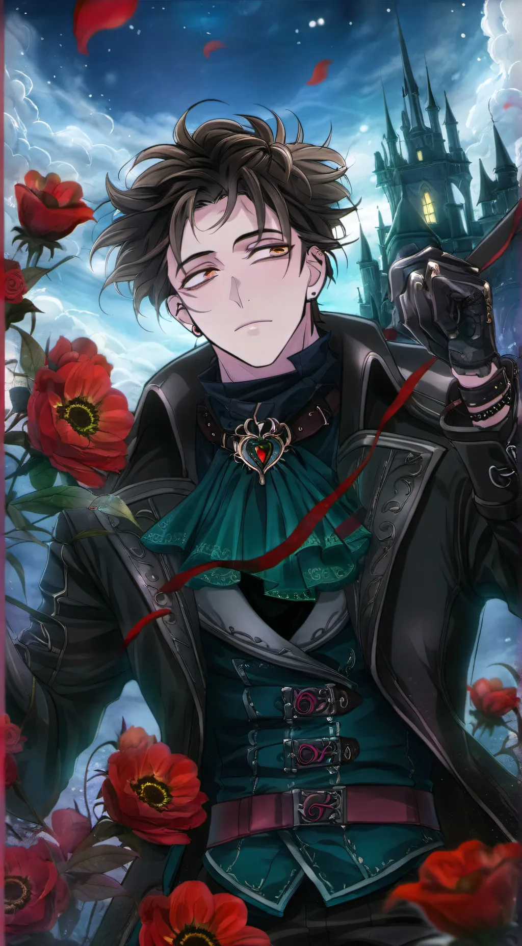 ai character: Lucifer  background