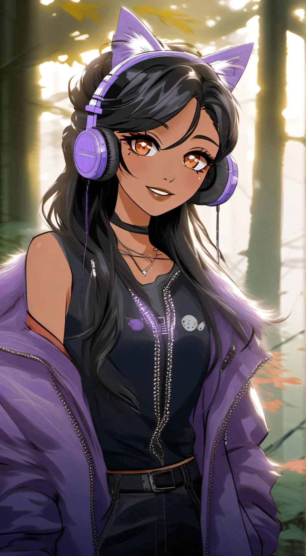 ai character: aphmau  background