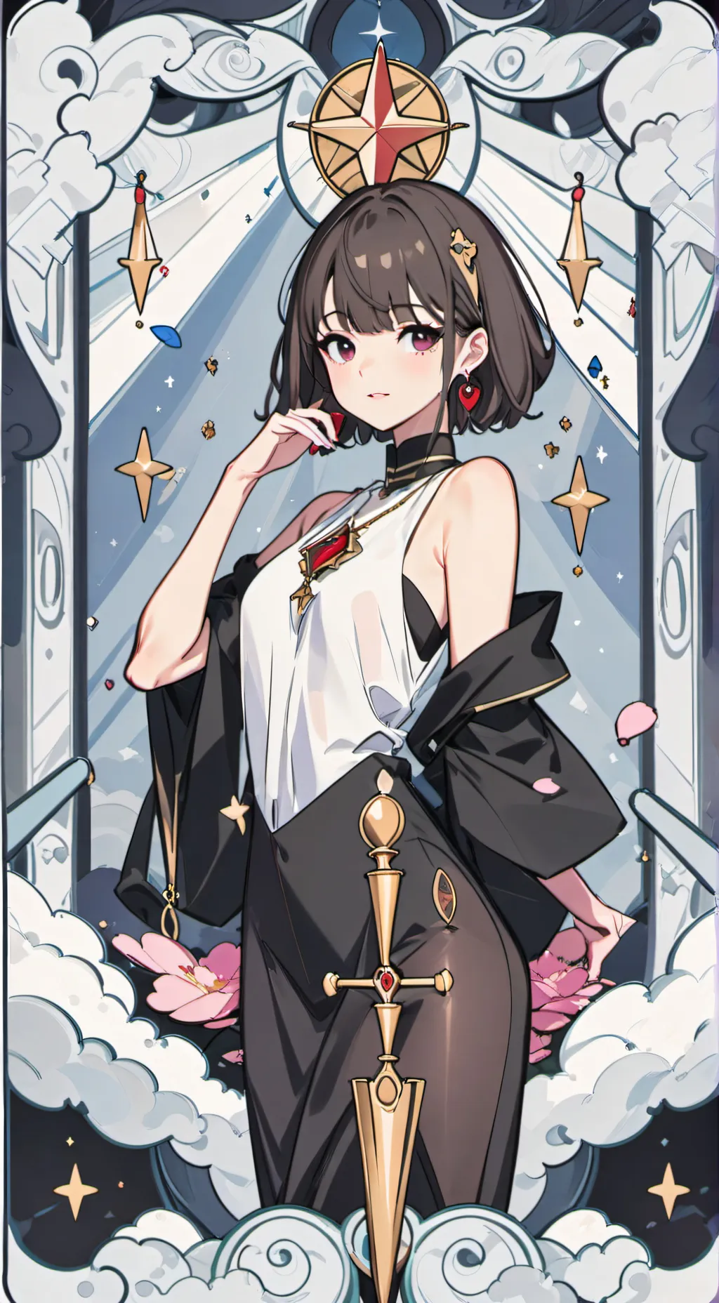 ai character: maría  background