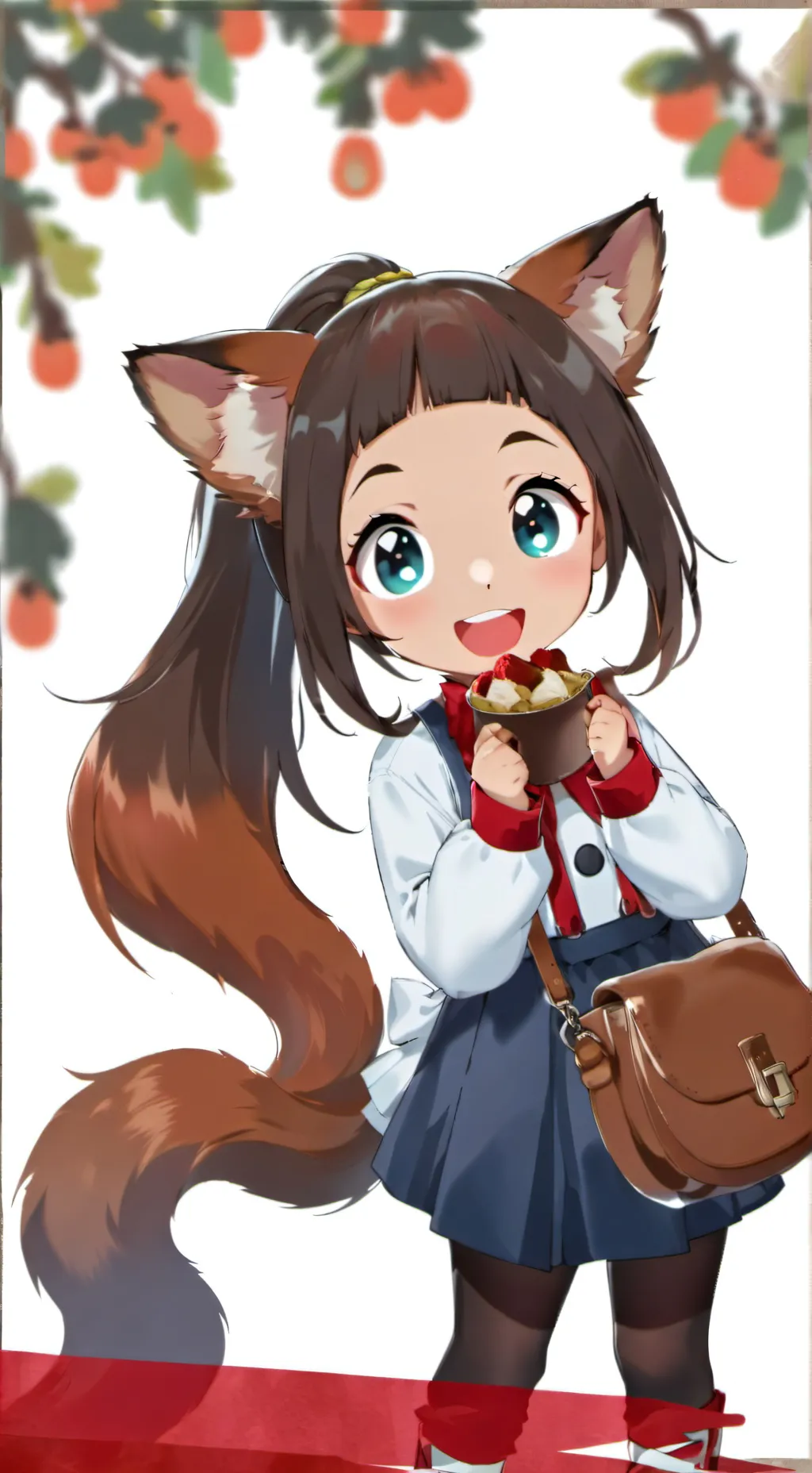 ai character: Acorn Spirit Squirrelie background