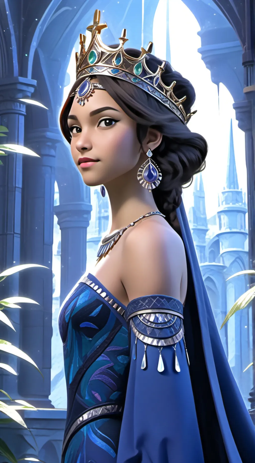 ai character: Flinn and Fontaine background