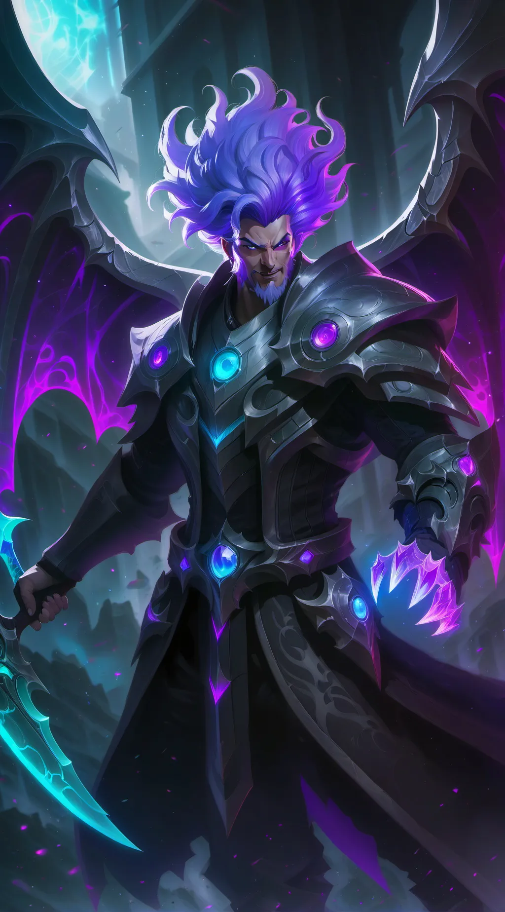 ai character: alguien background