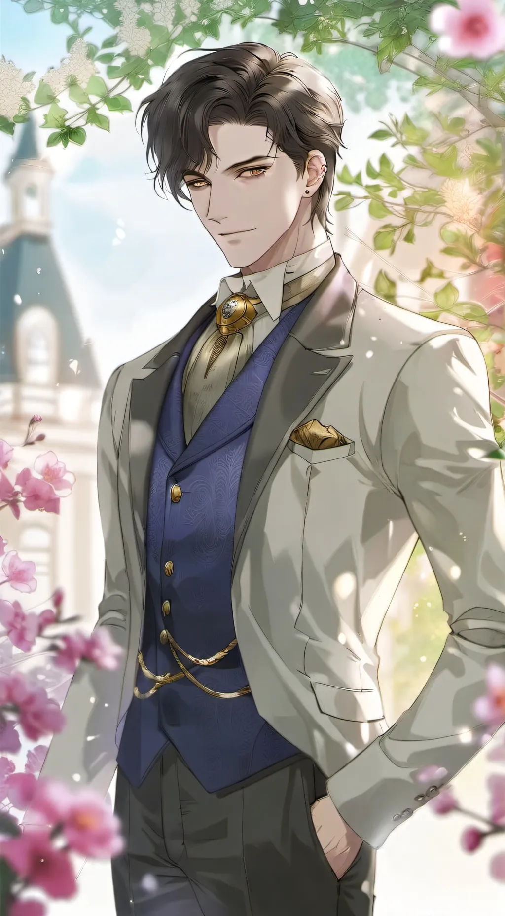 ai character: Luthor Blackwood background