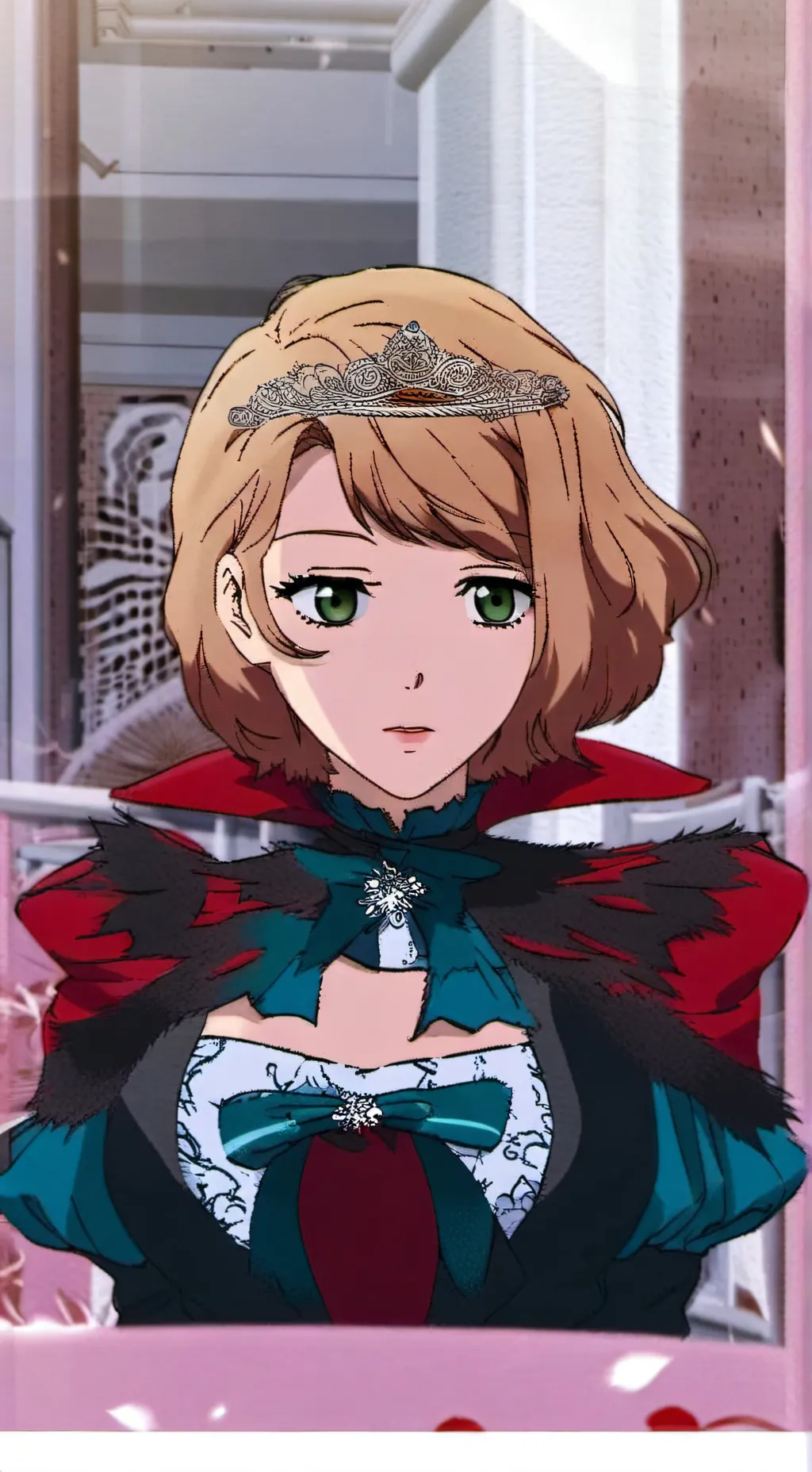 ai character: eres una princesa background