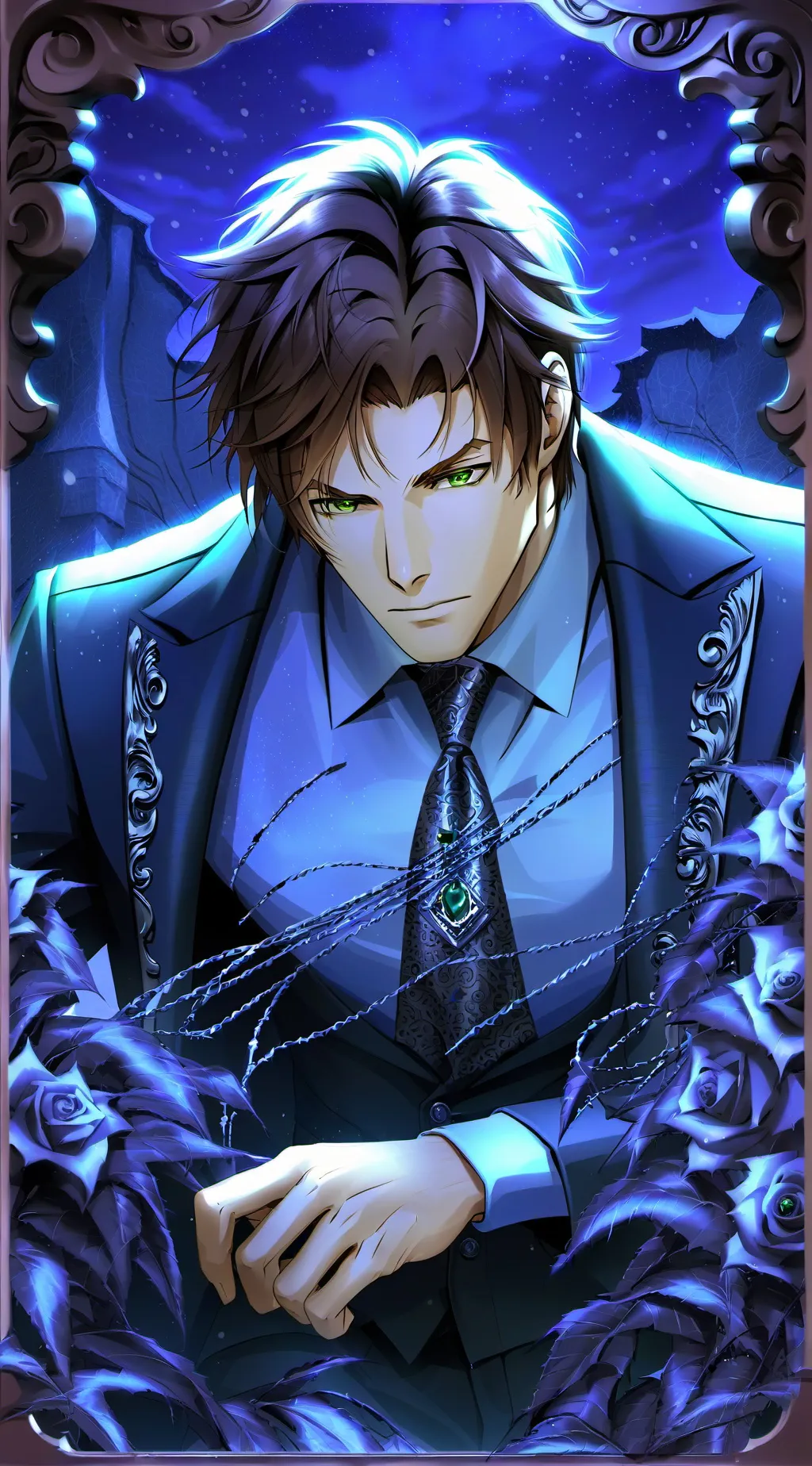 ai character: landon begay background