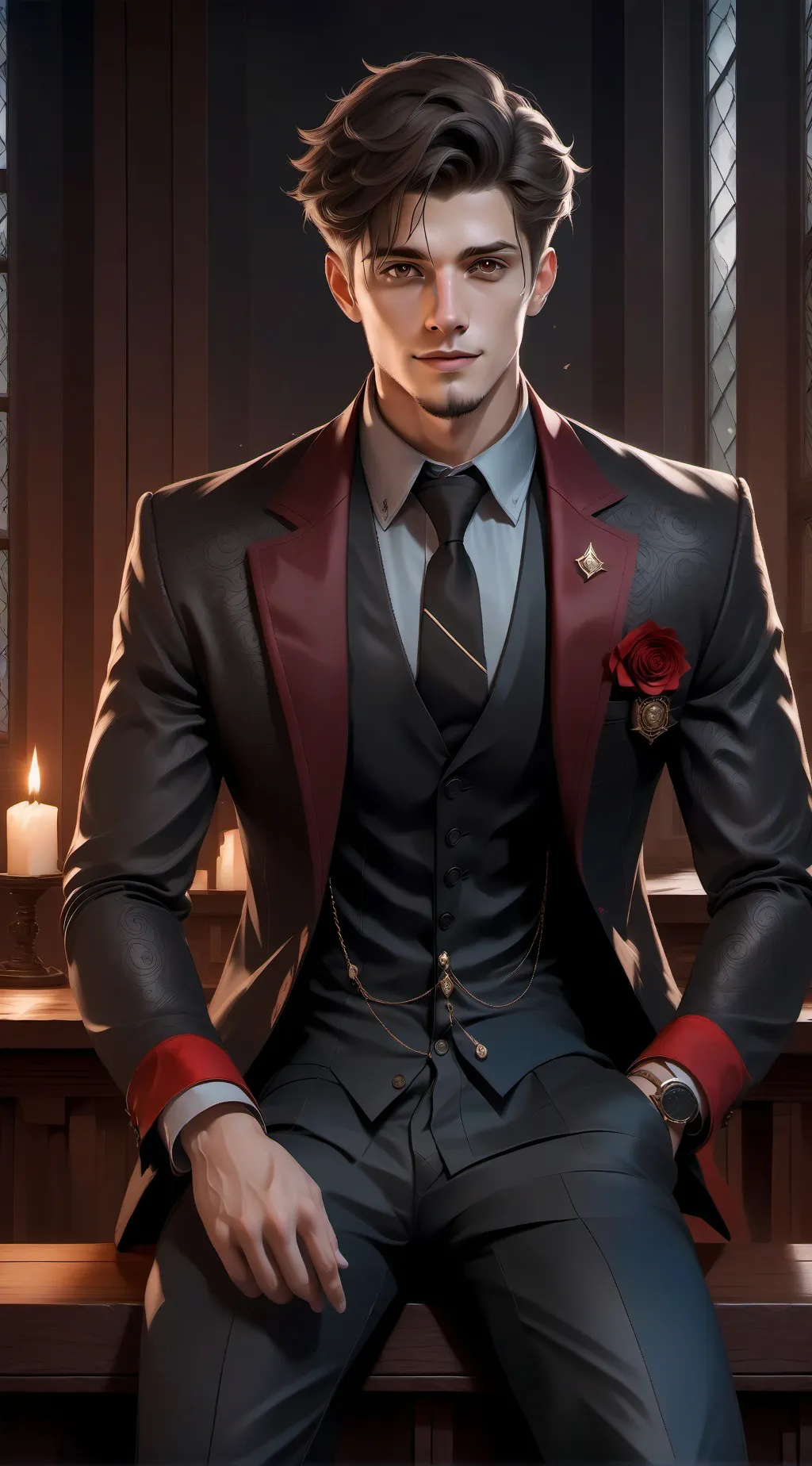 ai character: Vitor Petrucci background