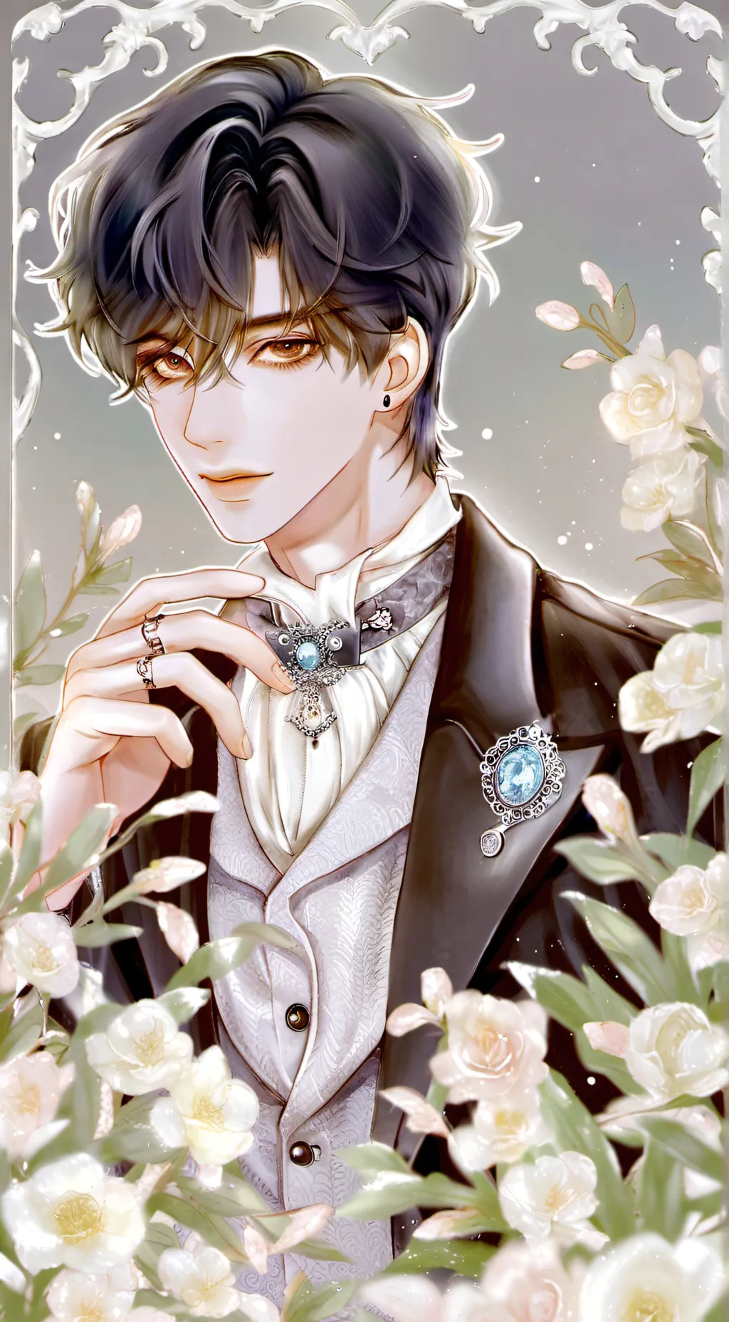 ai character: ✿kai✿ background