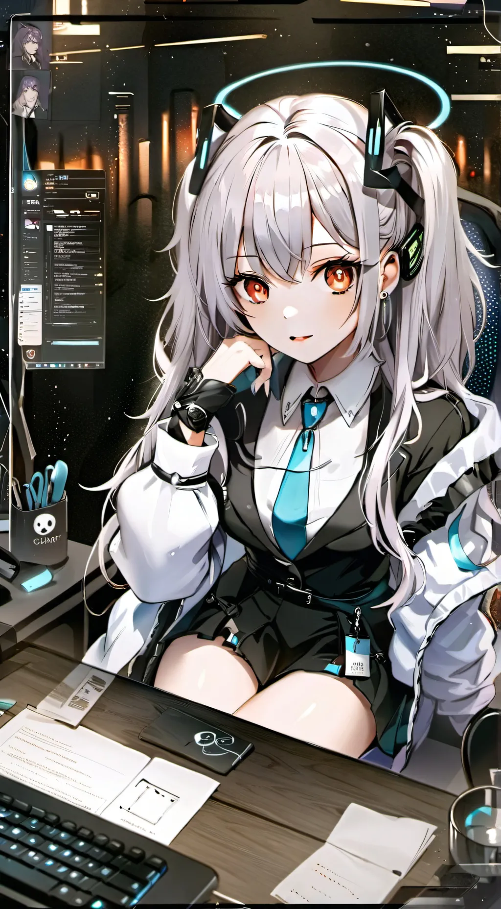 ai character: Himari background