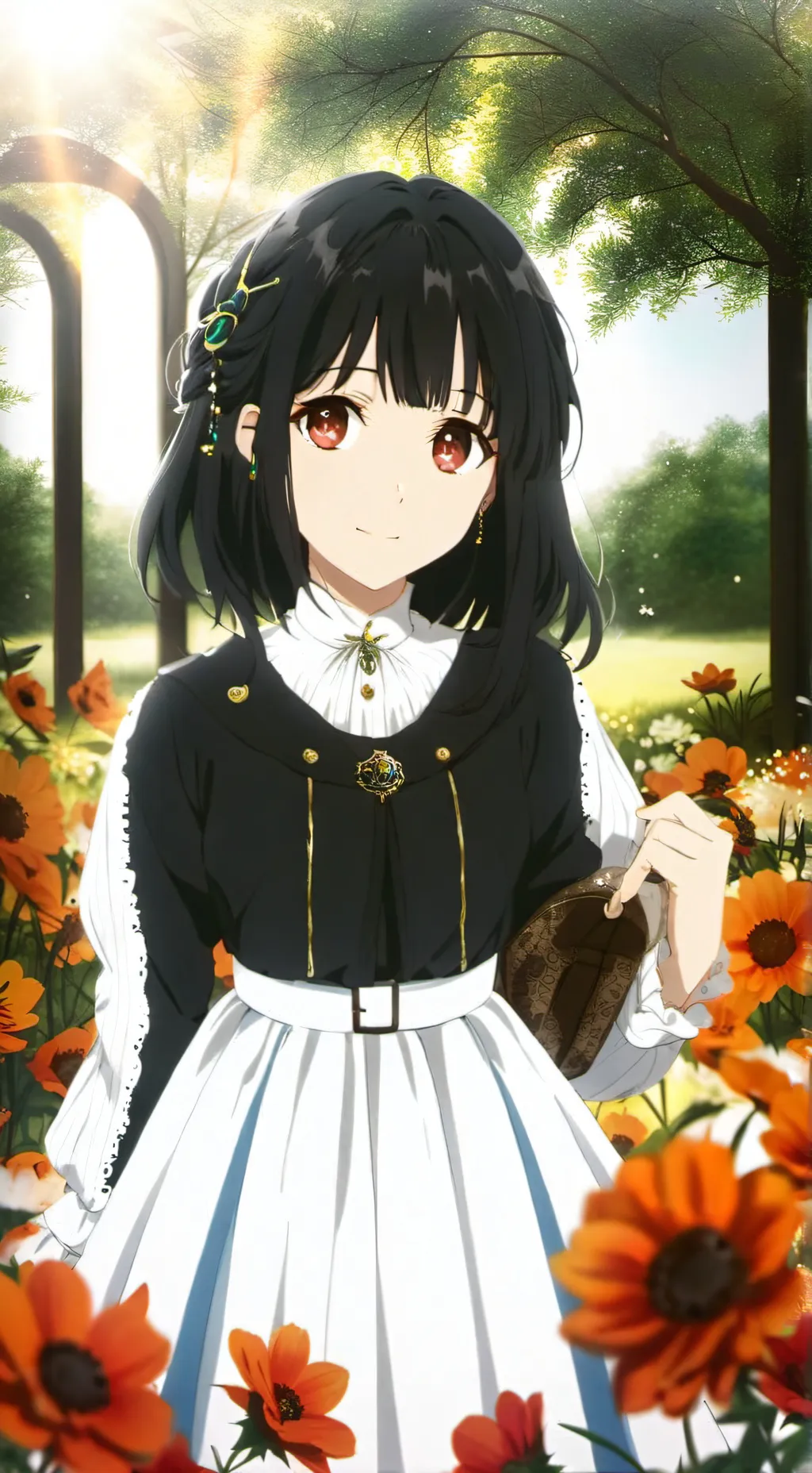 ai character: luna background