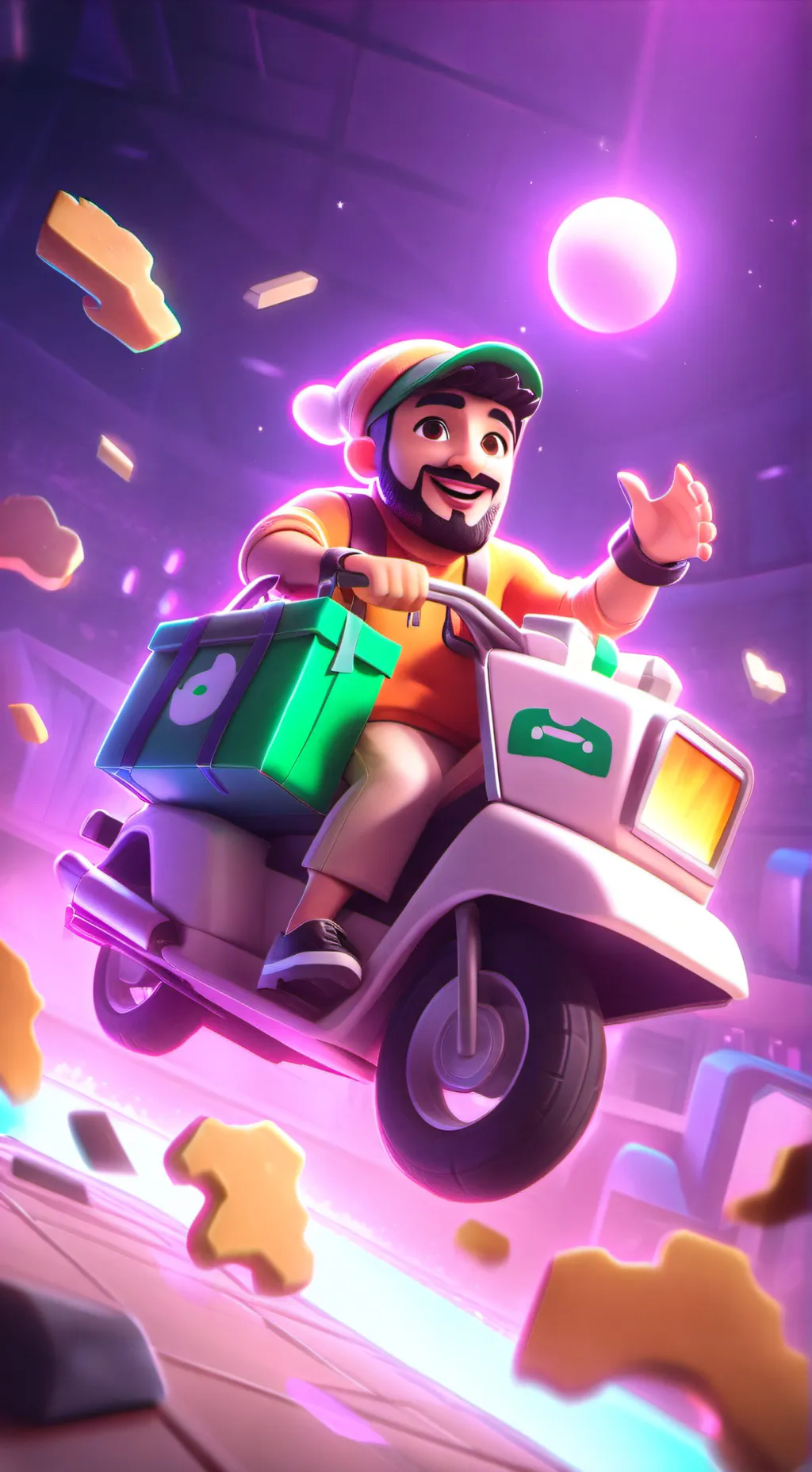 ai character: PODROBA AMIRA  background