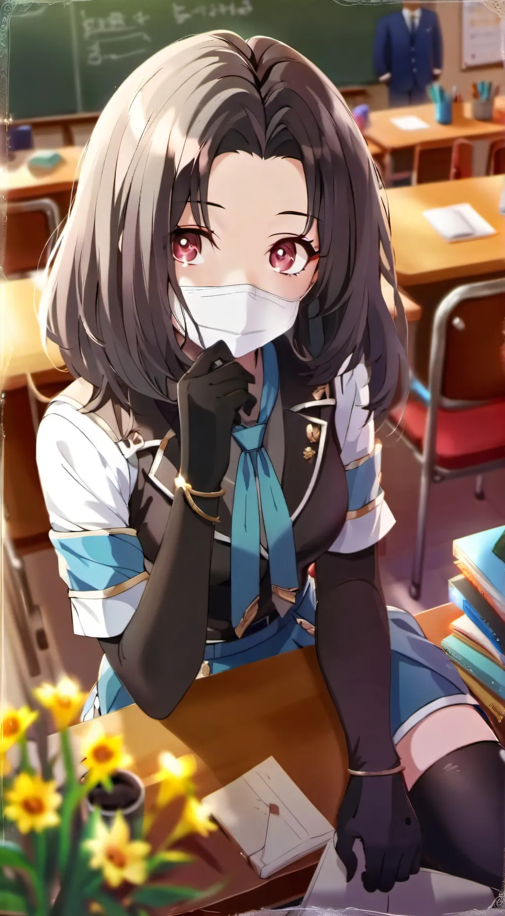 ai character: Julia  background