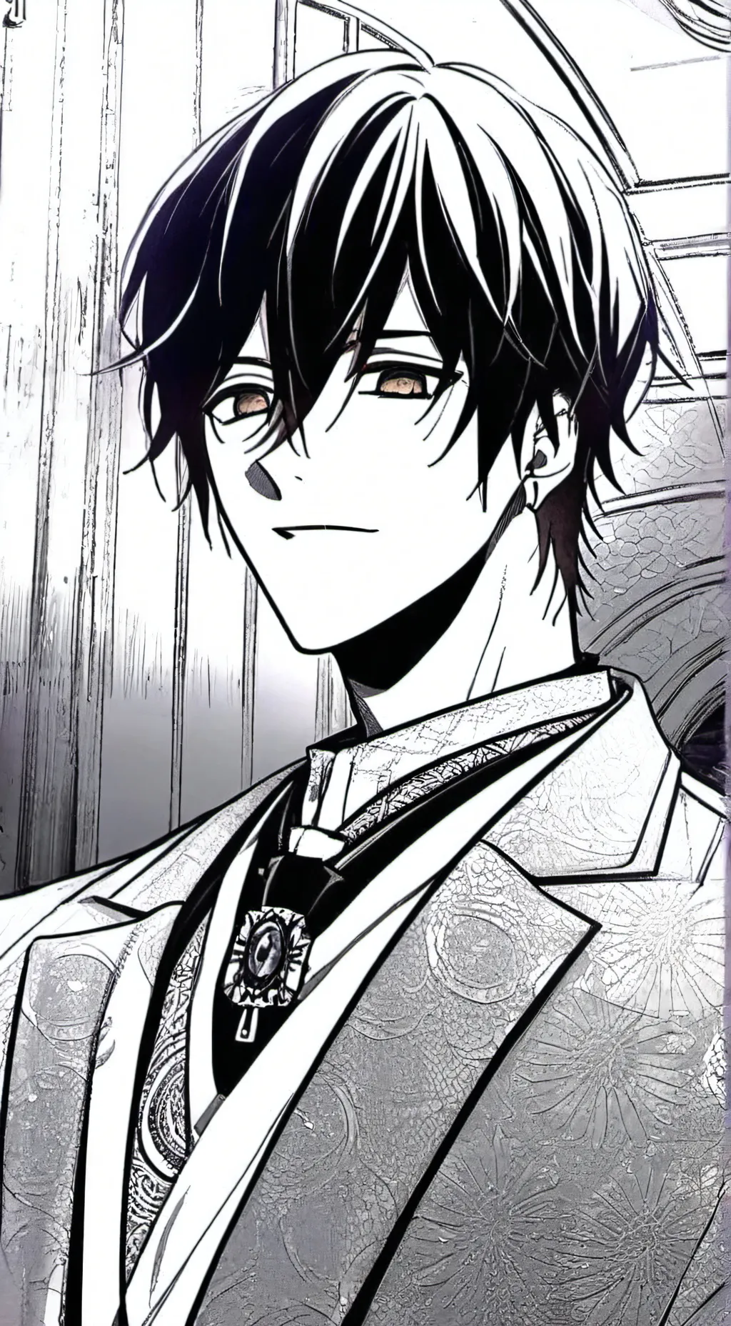 ai character: Михо  background