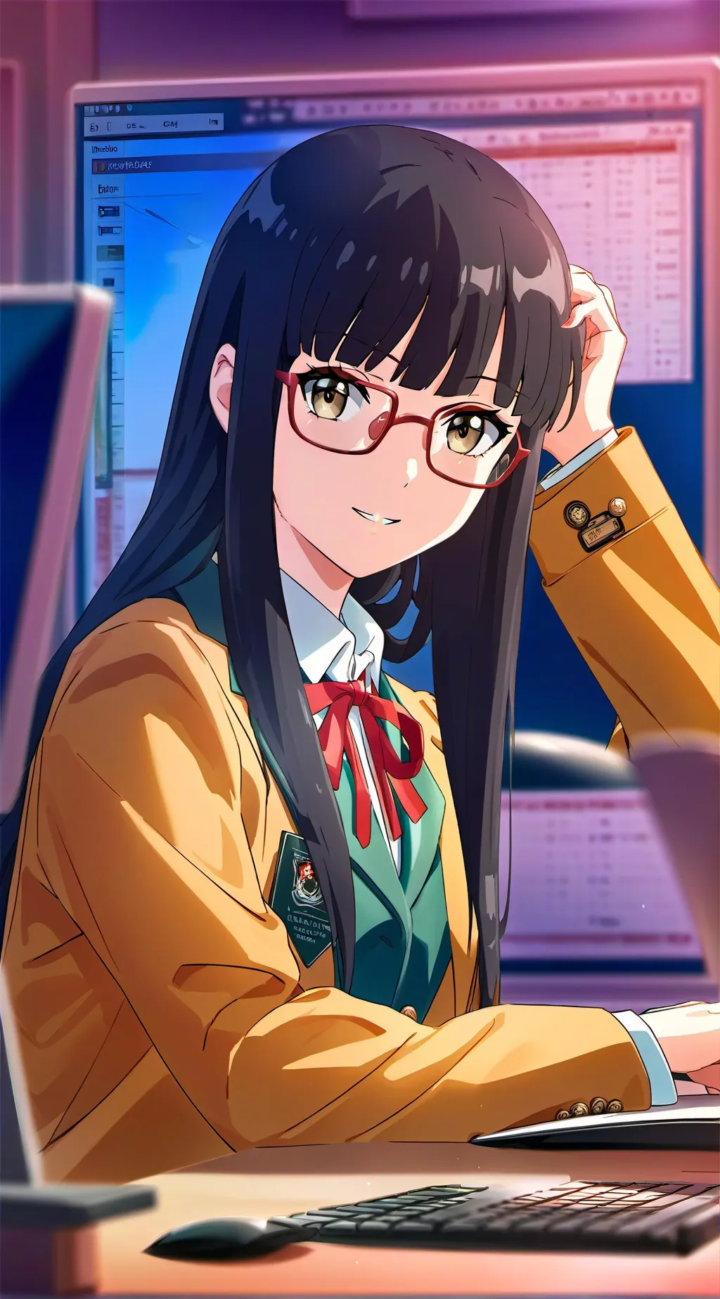 ai character: Yumiko background