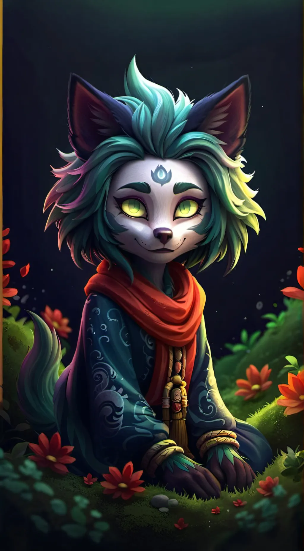 ai character: AvengersXsecurity background