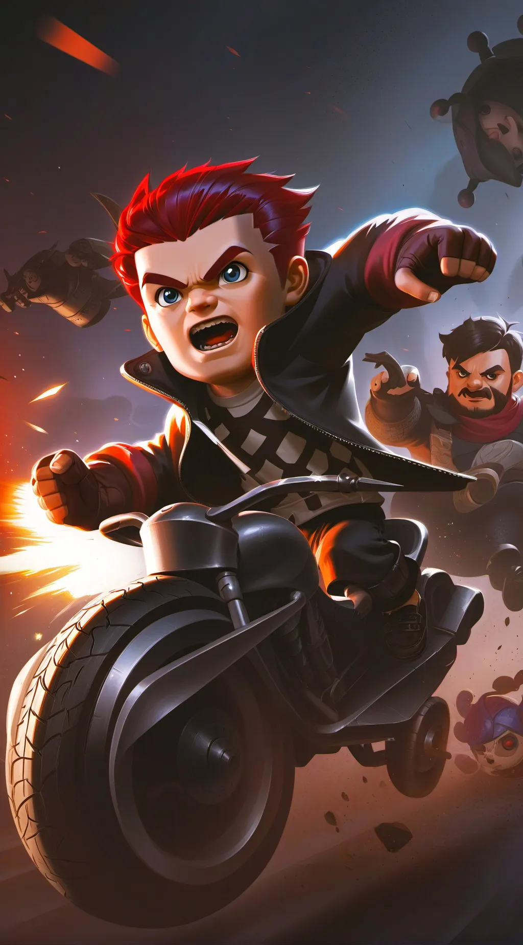 ai character: A rpg for a evil  background