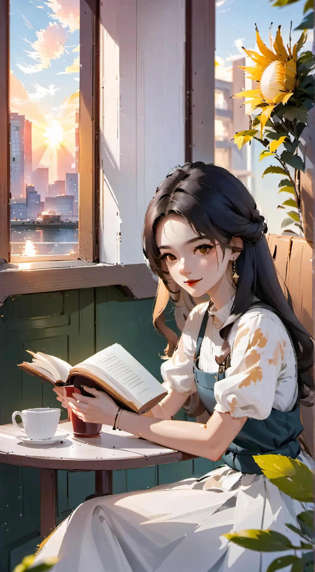 ai character: Lucy background