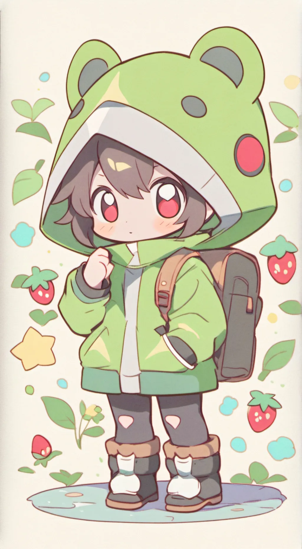 ai character: jax x ragatha  background