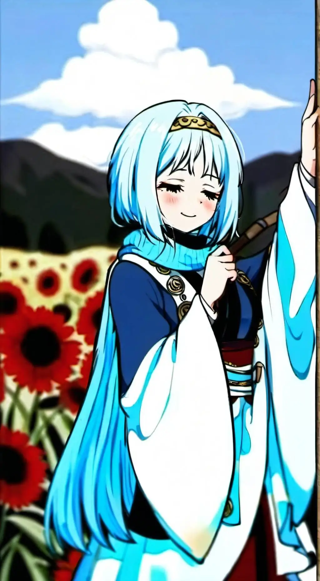 ai character: Pantera Kawaii  background