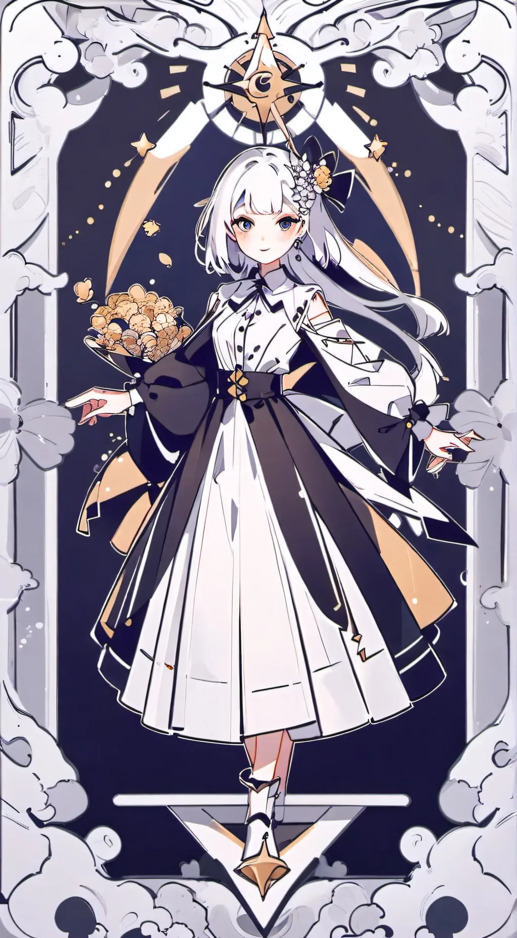 ai character: kokuAkaDou background