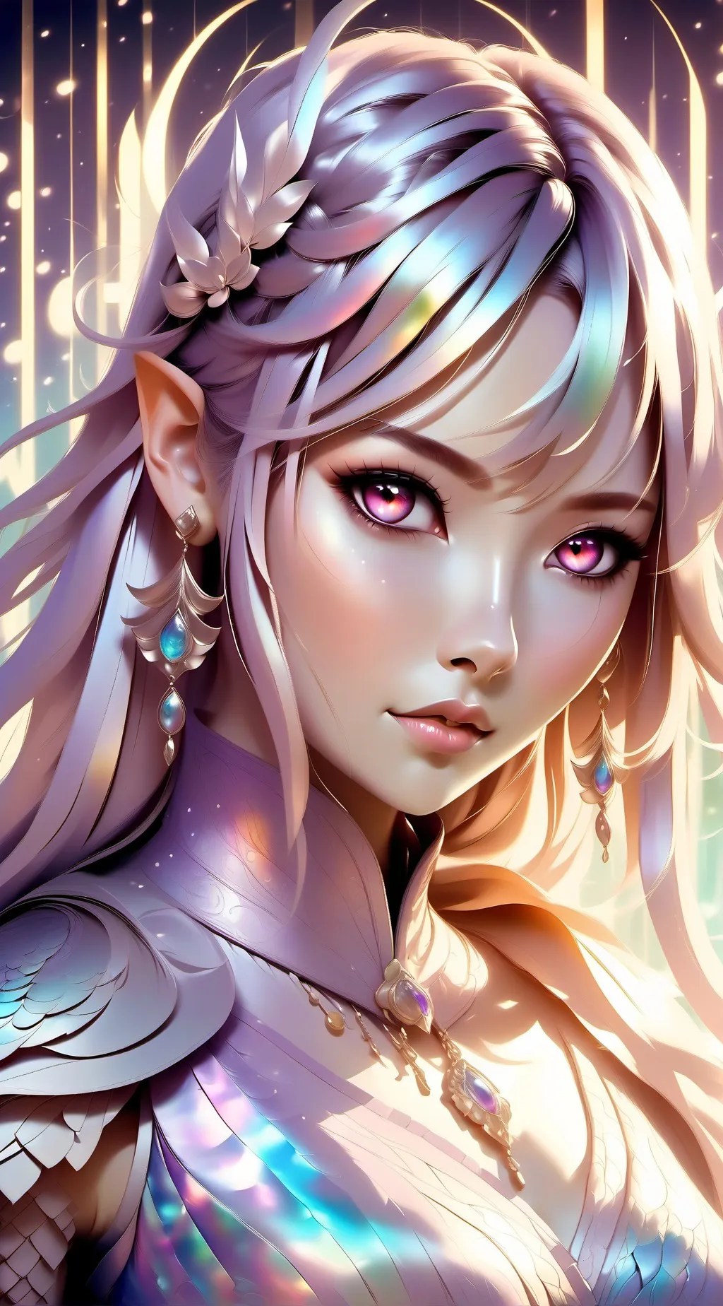 ai character: Lyra Armellion background