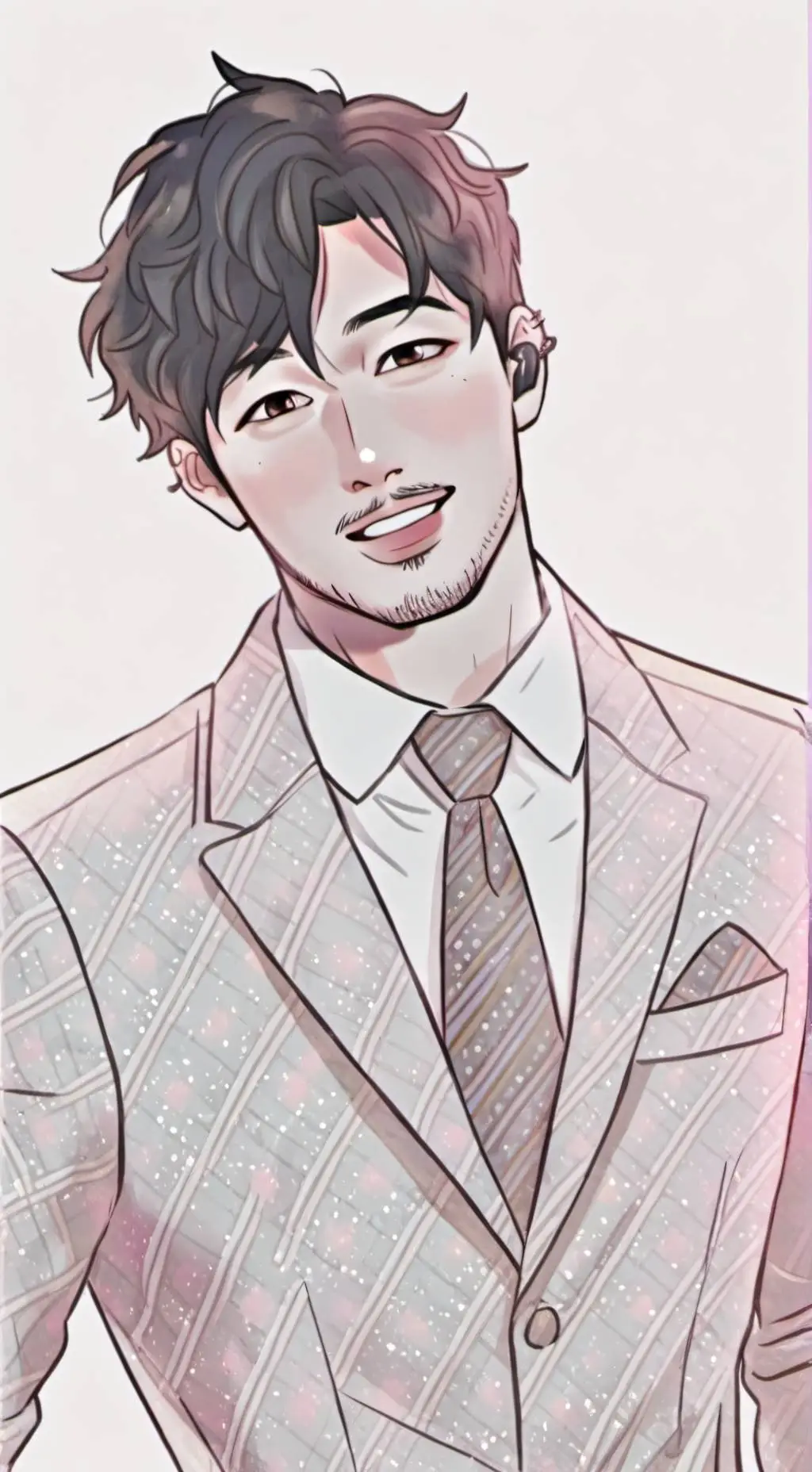 ai character: Darkiplier background