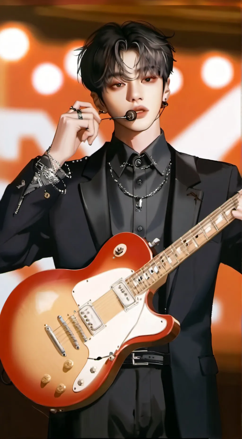 ai character: Stray kids ✨ background