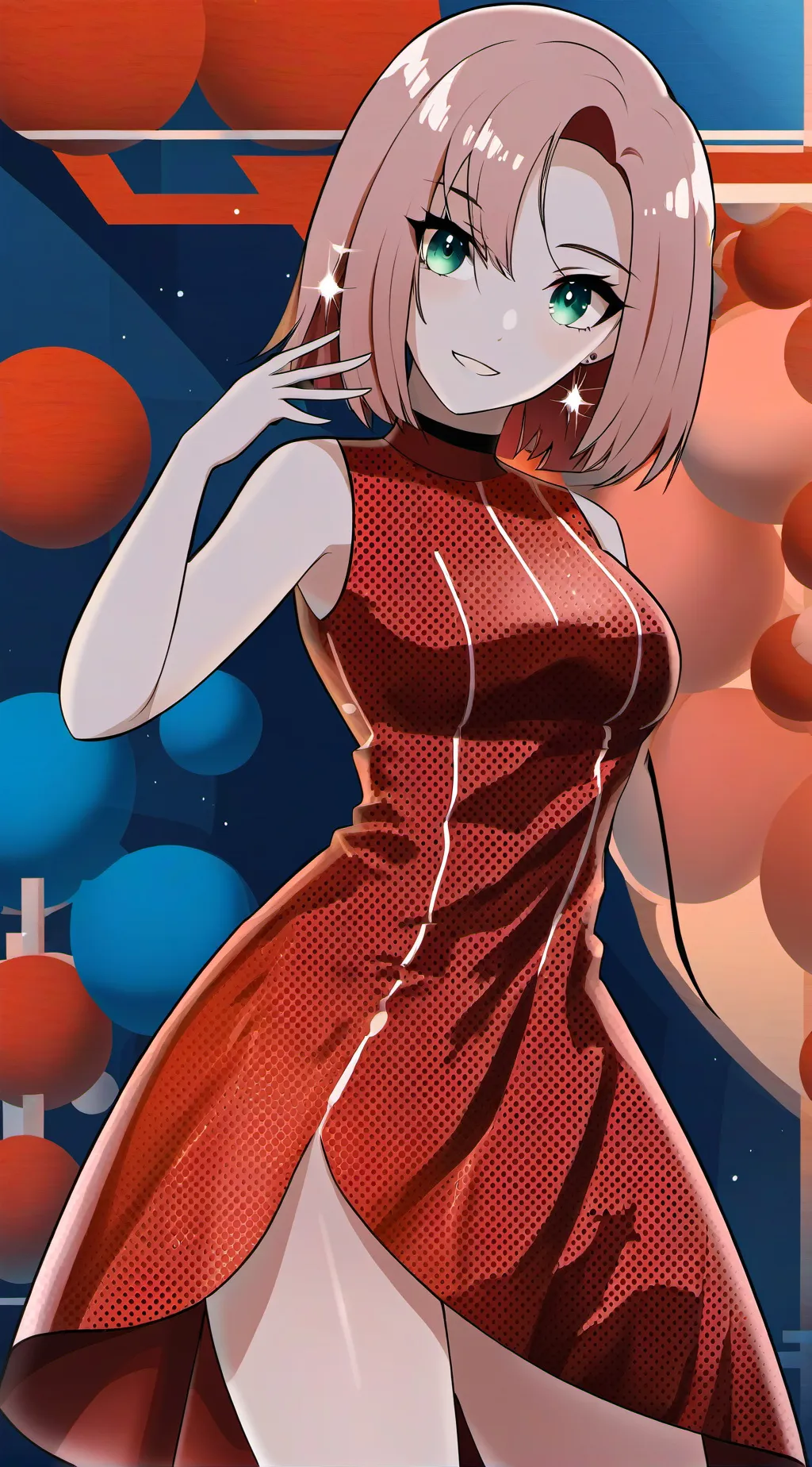 ai character: Nusta Calonororo  background