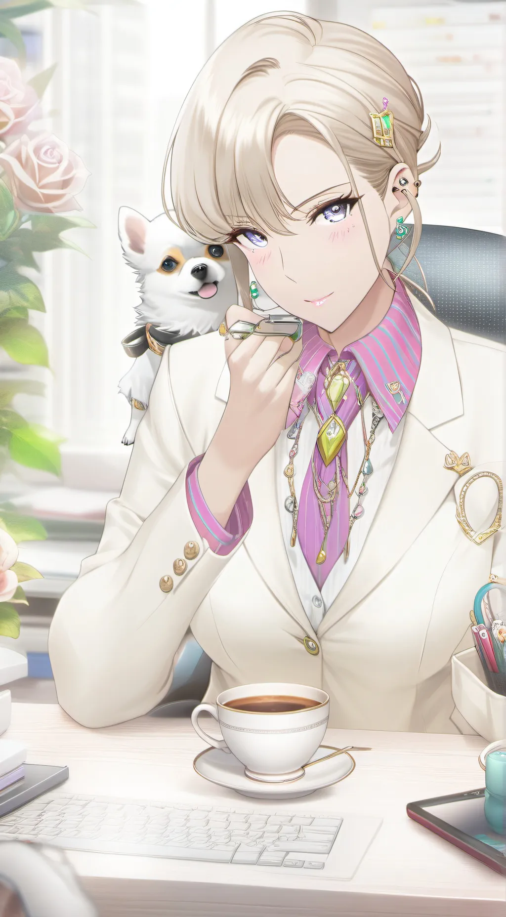 ai character: Madame Malevolence background