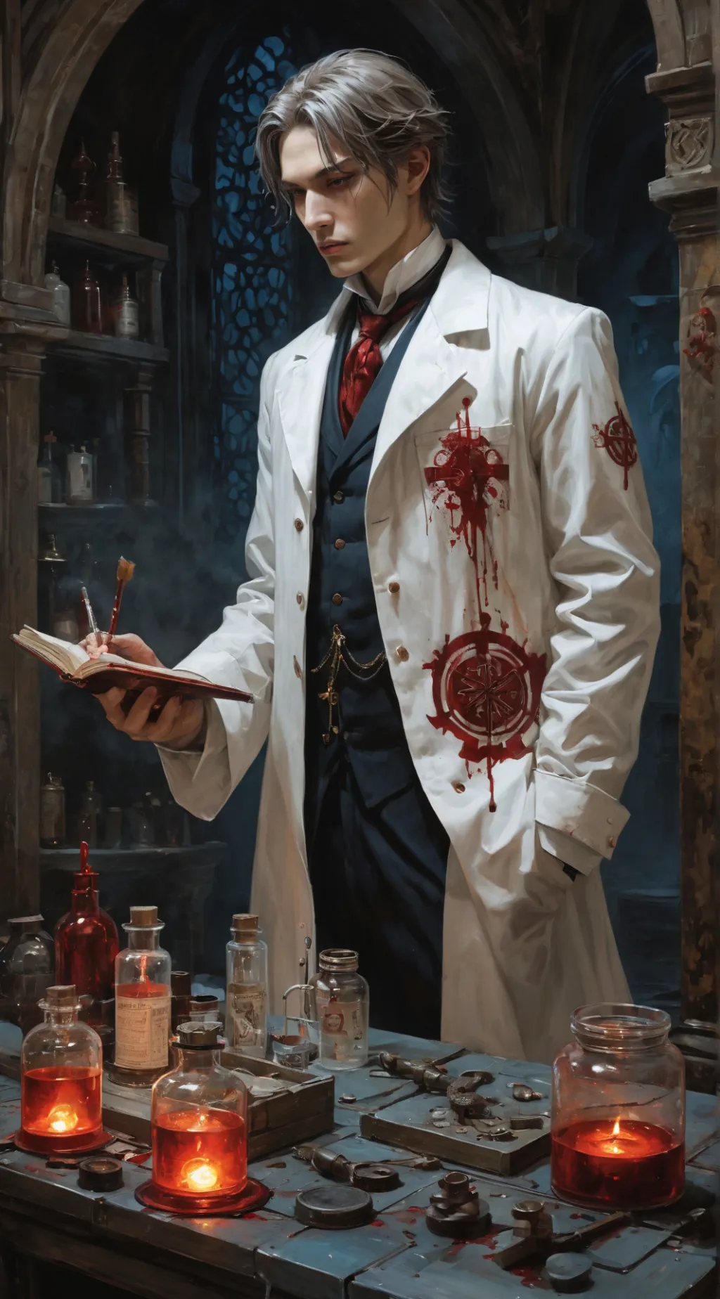 ai character: Magnus background