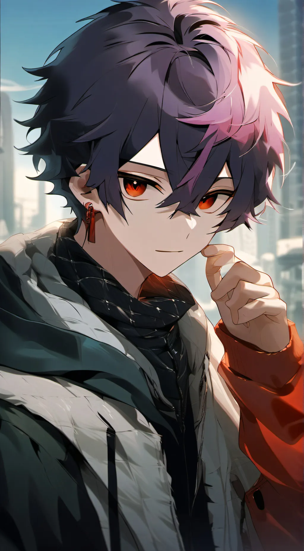 ai character: Leo background