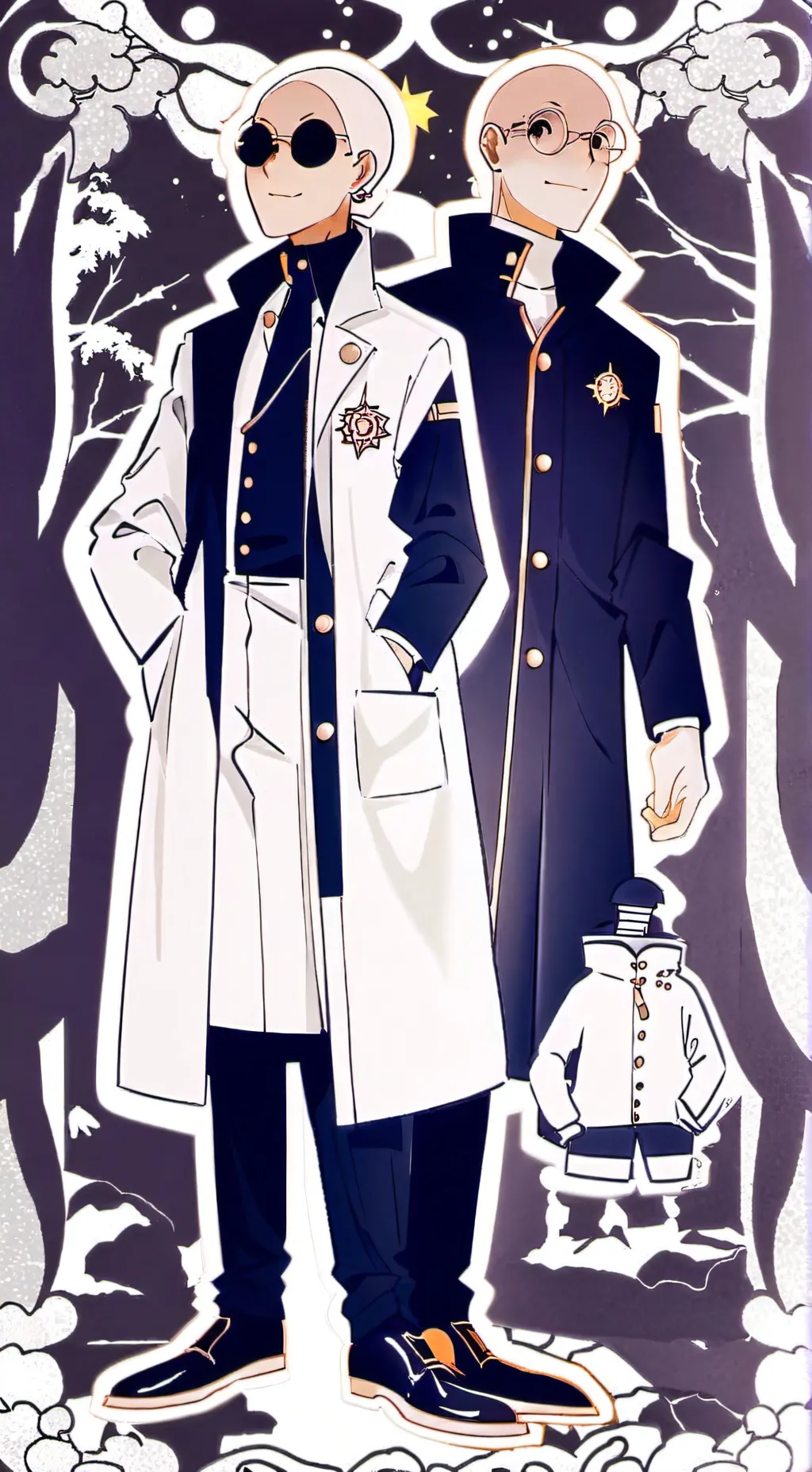 ai character: Broster background