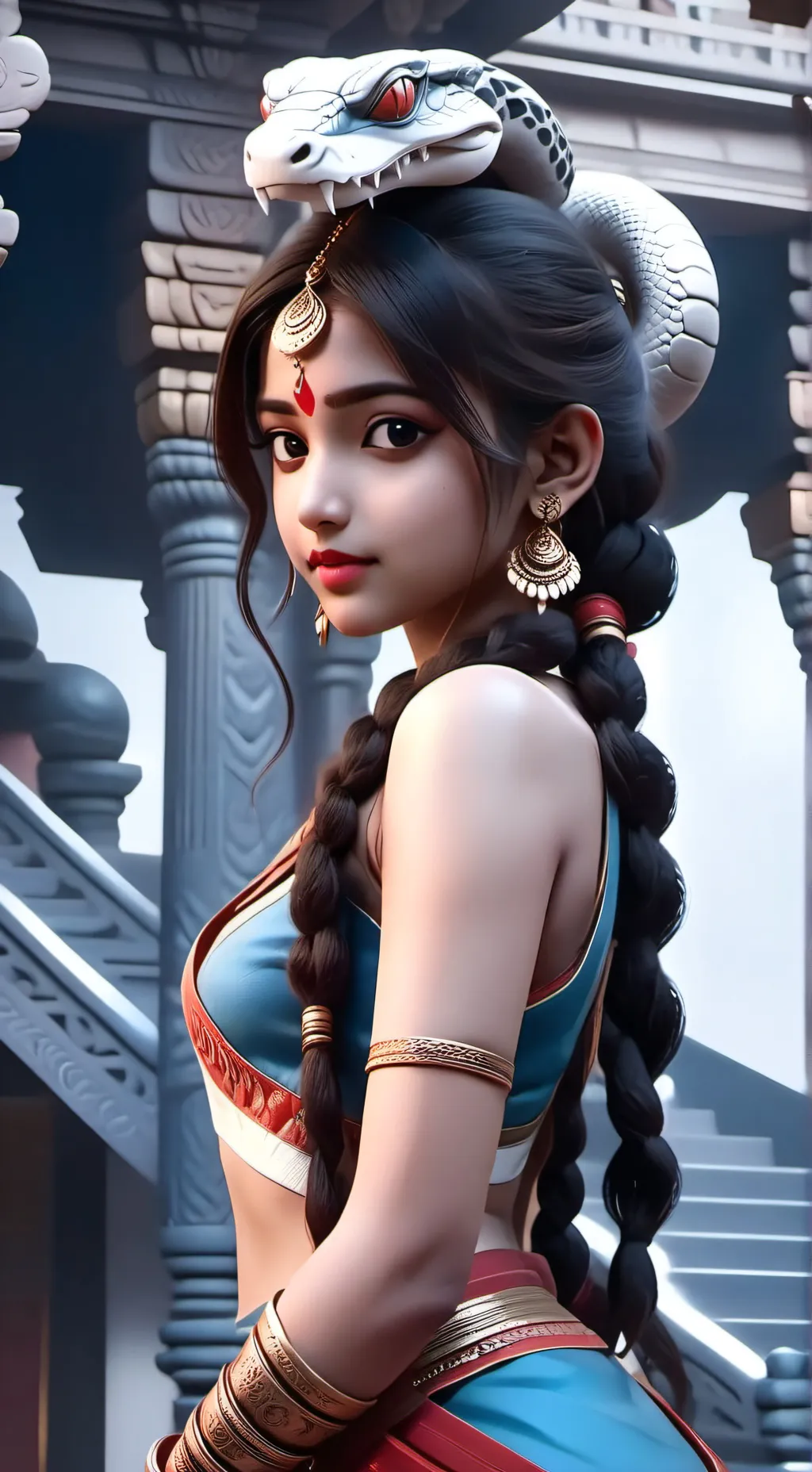 ai character: Priya Adinaagin  background
